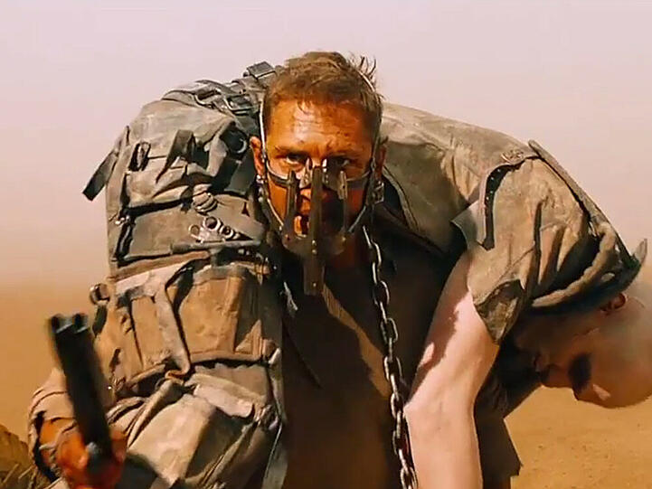 Tom Hardy als Max Rockatansky in "Mad Max: Fury Road"