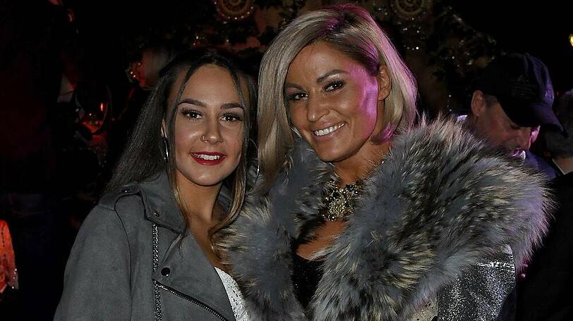 Alessia Herren (li.) und Jasmin Herren bei einer Veranstaltung im März 2018.