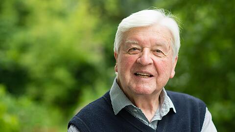 Der langj&auml;hrige bayerische Kultusminister Hans Maier (CSU), hier kurz vor seinem 85. Geburtstag, ist im Alter von 94 Jahren gestorben. (Archivbild)