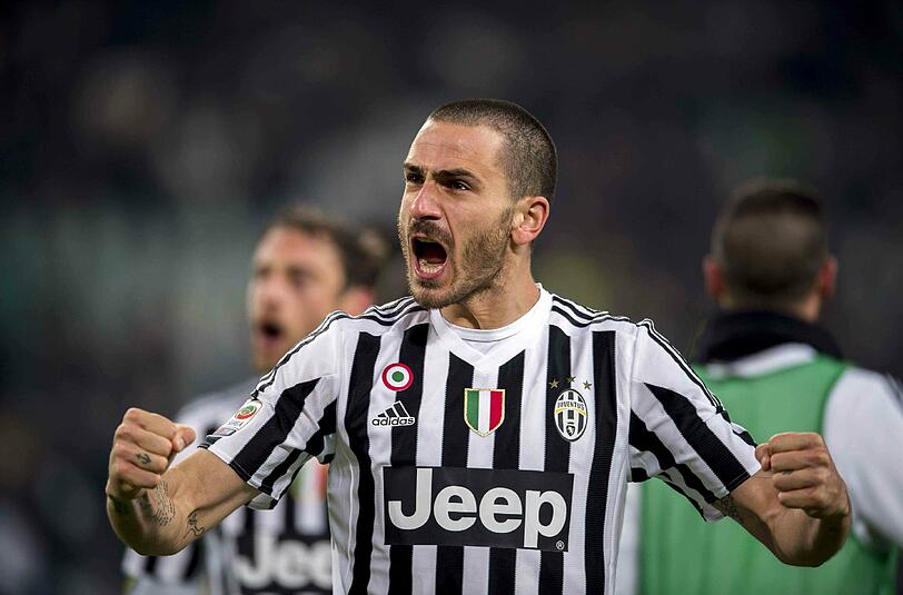 Spielt seit 2010 für Juventus Turin: Leonardo Bonucci.