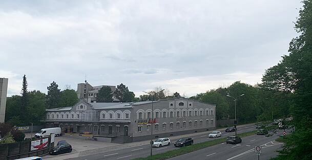 Die ehemalige Lederfabrik am Isarring 11.
