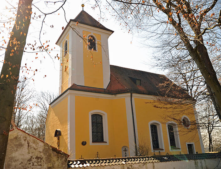Im St.-Anna-Kirchlein heiraten viele Harlachinger.