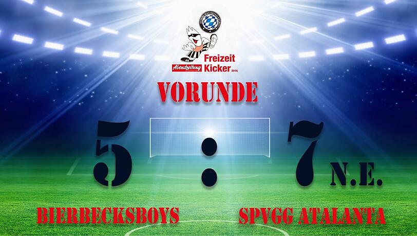 Der SpVgg gewann die Partie nach einem Elfmeterschießen mit 5:7. Der SpVgg gewann die Partie nach einem Elfmeterschießen mit 5:7.