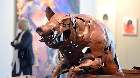 "Schweine" (2013) von Dana Meyer.
