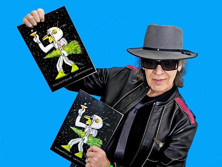 Seit vielen Jahren schon gestaltet Udo Lindenberg die Unicef-Weihnachtskarte.