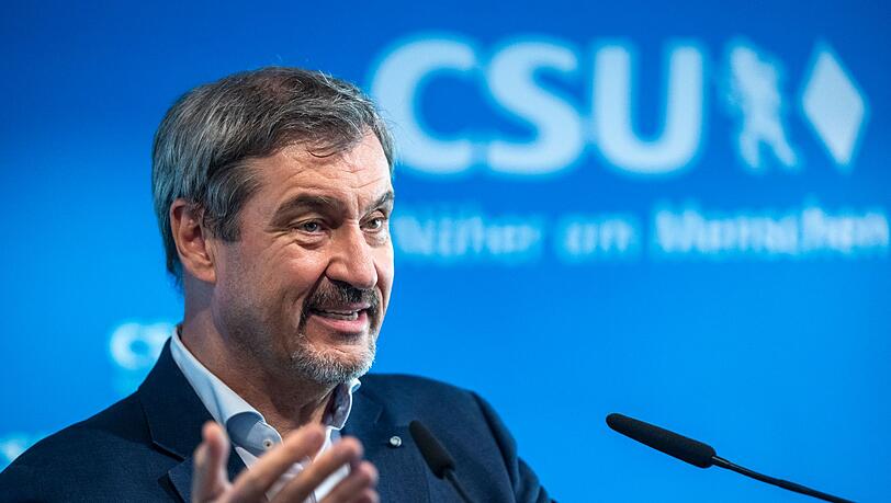 Markus Söder legt der SPD einen neuen Personalvorschlag nahe. (Archivbild)