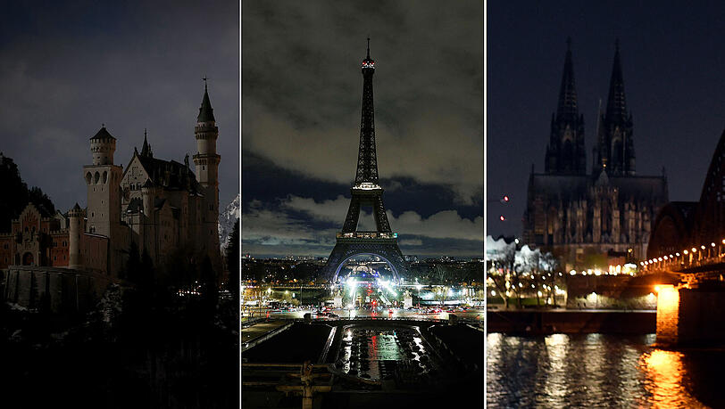 Auch das weltber&uuml;hmte Schloss Neuschwanstein, der Eiffelturm in Paris oder der K&ouml;lner Dom werden sich bei der Earth Hour f&uuml;r eine Stunde in symbolische Dunkelheit h&uuml;llen.