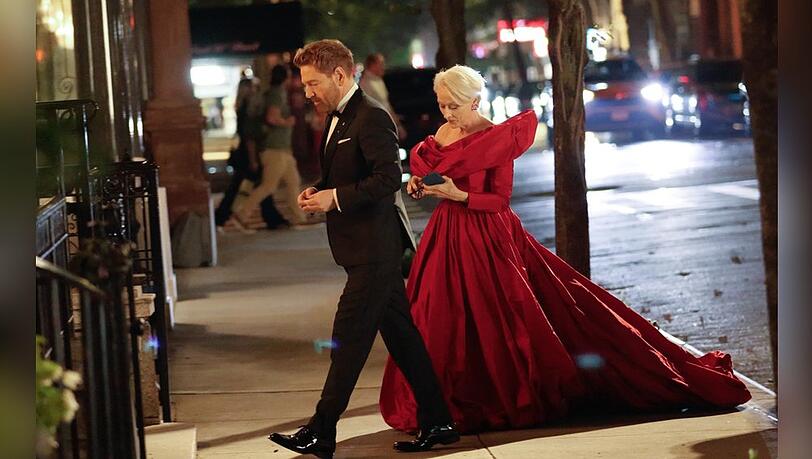 Kenneth Branagh und Meryl Streep am Set von "Der Teufel trägt Prada 2".