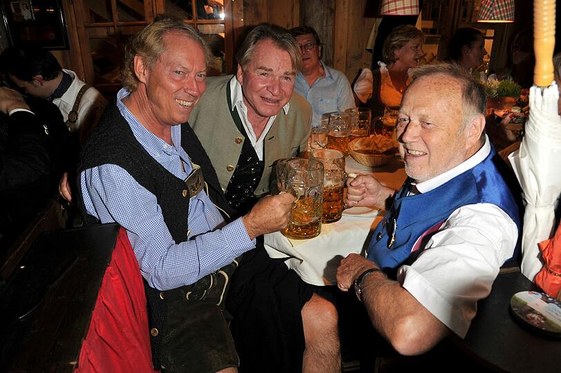 Prof. Werner Mang, Fritz Wepper und Joseph Vilsmaier
