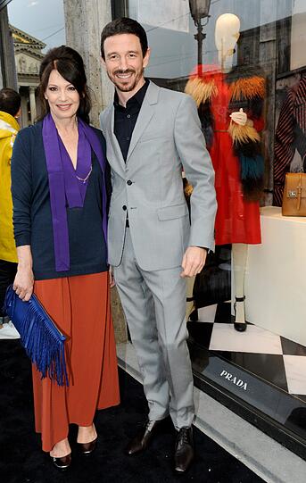 Iris Berben mit Sohn Oliver.