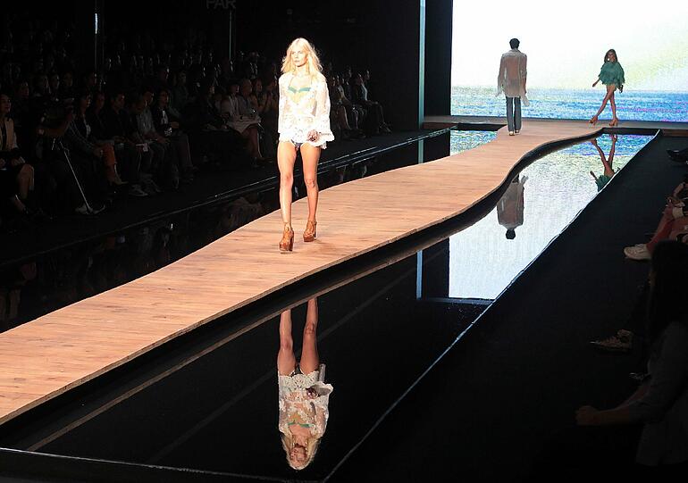 Sexy: Models zeigen bei der Mode-Woche in Rio de Janeiro die neuesten Kollektionen.