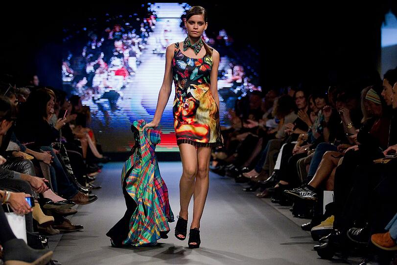 Sexy und selbstbewusst: so präsentieren die Models die Kreationen auf der Tel Aviv Fashion Week.