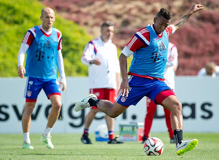 Tag 8 des FC Bayern im Trainingslager in Doha. Klicken Sie sich durch die besten Bilder