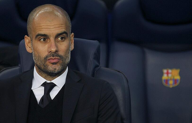 Pep Guardiola hat mit den Bayern eine eher durchwachsene Bilanz in den K.o.-Spielen.