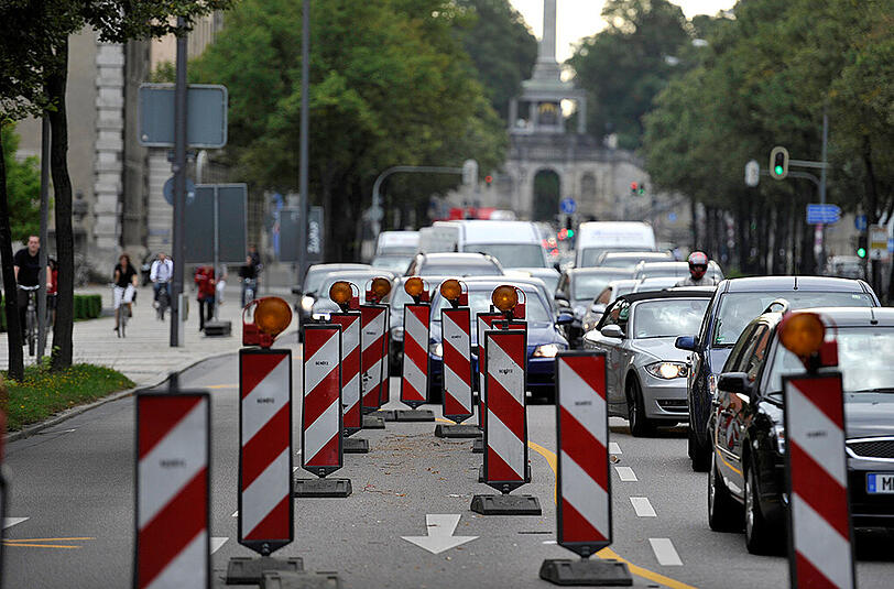 Wo wird's eng? Hier finden Sie die aktuellsten Baustellen.