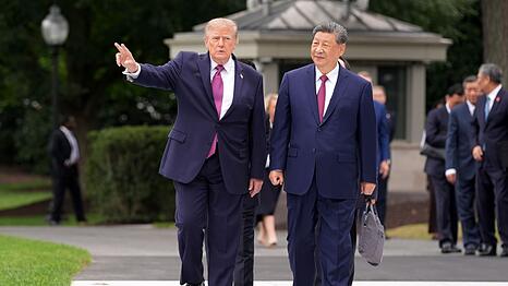 Kein TV: Der Besuch Xi's in Washington l&auml;uft anders ab als fr&uuml;here Treffen.