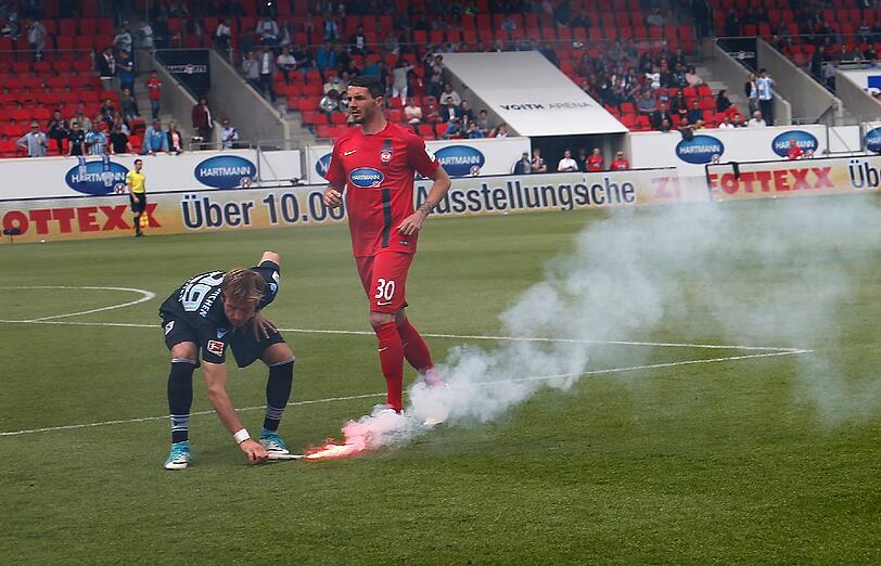 Weitere Bilder vom dramatischen Spiel in Heidenheim