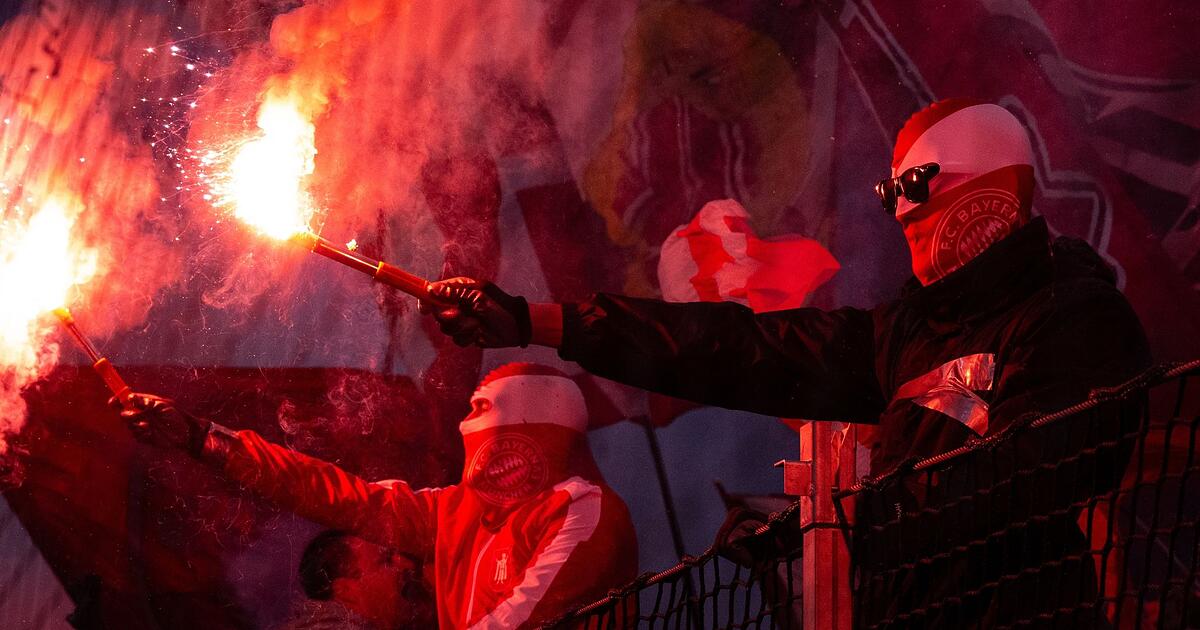Pyro Mu Pyro-Strafe: Bayern appelliert vor Manchester-Spiel an Fans ...