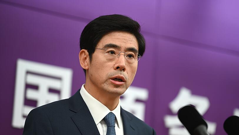 Der Sprecher sprach zum EU-Besuch von Handelsminister Wang Wentao.
