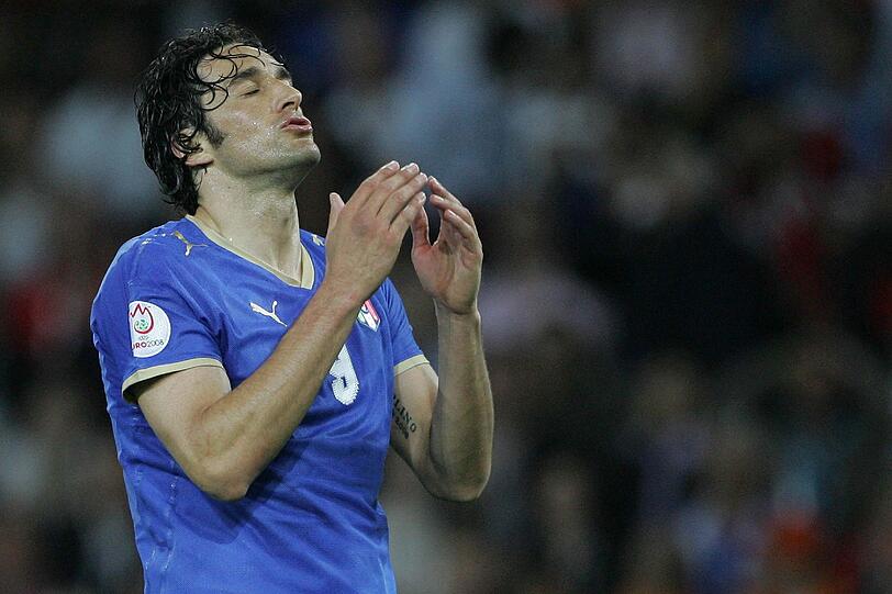 Ein Bild des Jammers: Luca Toni