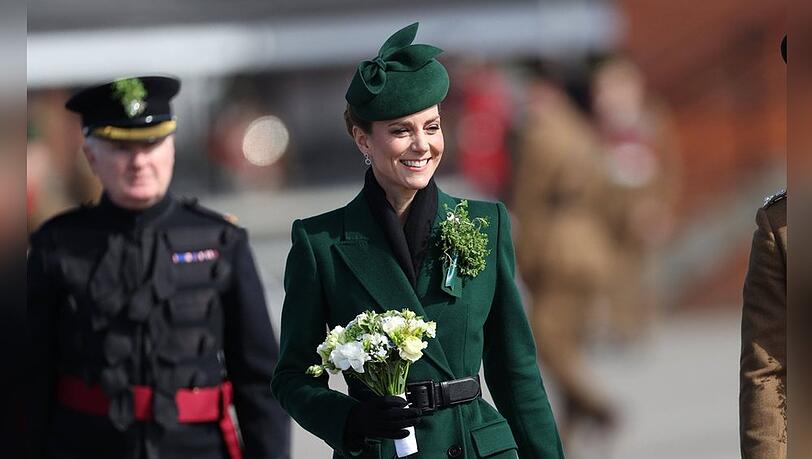 Prinzessin Kate bei der Parade zum St. Patrick's Day.