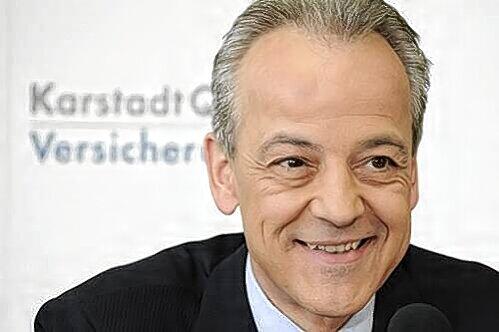 Der Abschied von den Marken Karstadt und Quelle fiel ihm nicht leicht: Vorstands-Chef Peter M. Endres.
