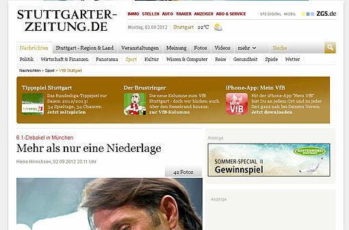 Die Bayern im Torrausch: Lesen Sie hier die Pressestimmen nach dem 6:1-Knaller gegen Stuttgart