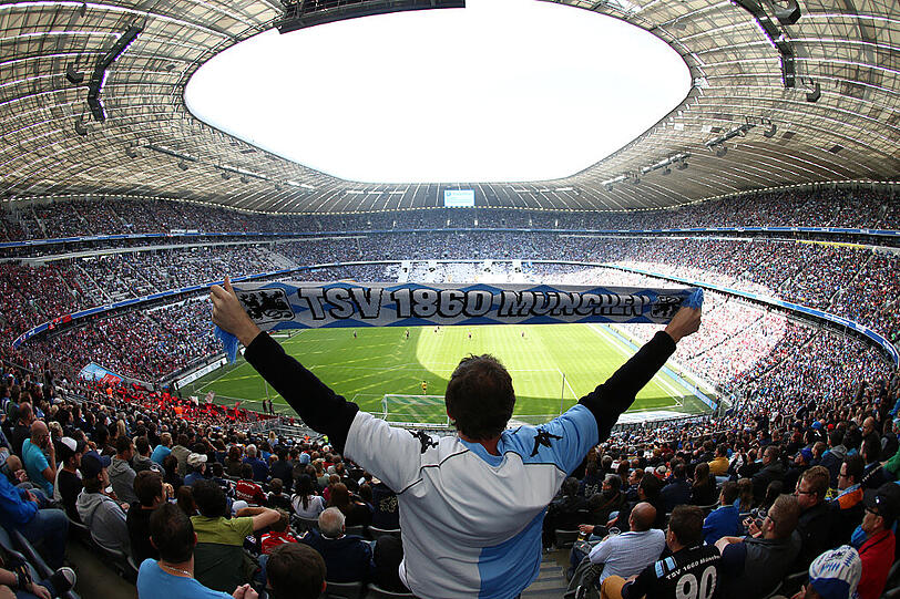 Der TSV 1860 darf gegen Dynamo Dresden in der Allianz Arena auf eine größere Kulisse hoffen.
