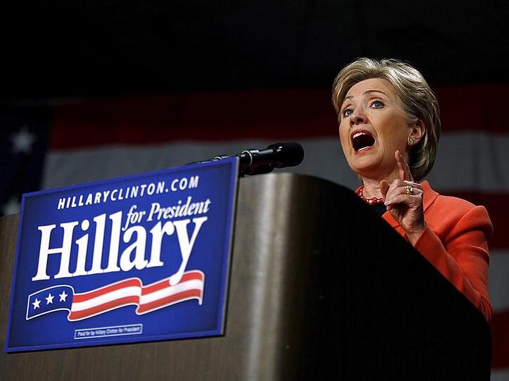 Hillary Clinton wurde 2008 nicht Kandidatin - nur eine von vielen falschen Prognosen.