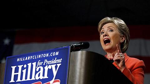 Hillary Clinton wurde 2008 nicht Kandidatin - nur eine von vielen falschen Prognosen.