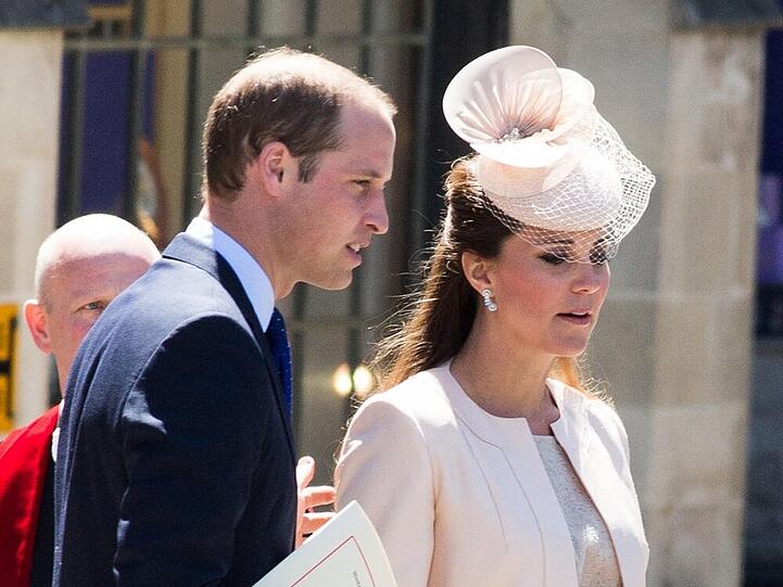 Weitere Bilder von Herzogin Kate, Prinz William und ihren ersten Sohn, dem kleinen Prinz George.