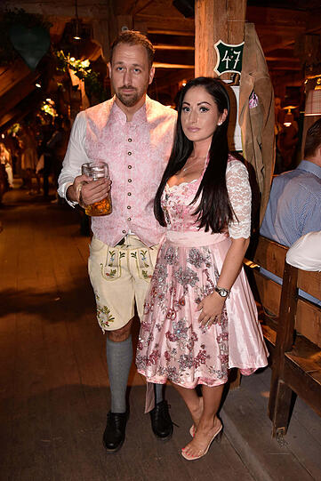 Ludwig Lehner mit Frau Tina Kroatina