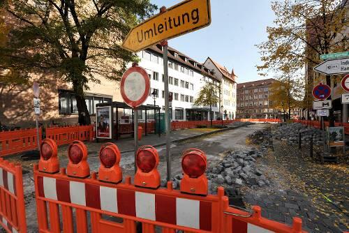 Die letzte Sanierung ist noch keine zehn Jahre her: Doch weil bei den Arbeiten gepfuscht wurde, muss das Pflaster in der Waaggasse komplett neu verlegt werden.