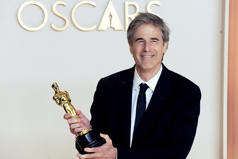 Walter Salles mit seinem Oscar.