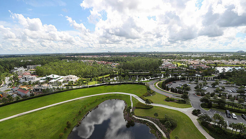 Der Ausblick einer Suite des Hotel "Four Seasons Resort Orlando" Der Ausblick einer Suite des Hotel "Four Seasons Resort Orlando"