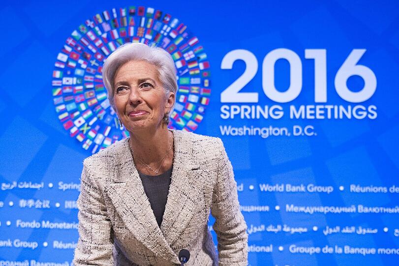 Platz 6: Christine Lagarde, Chefin des Internationalen Währungsfonds