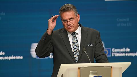 Ist enttäuscht von Trump: EU-Handelskommissar Maros Sefcovic.