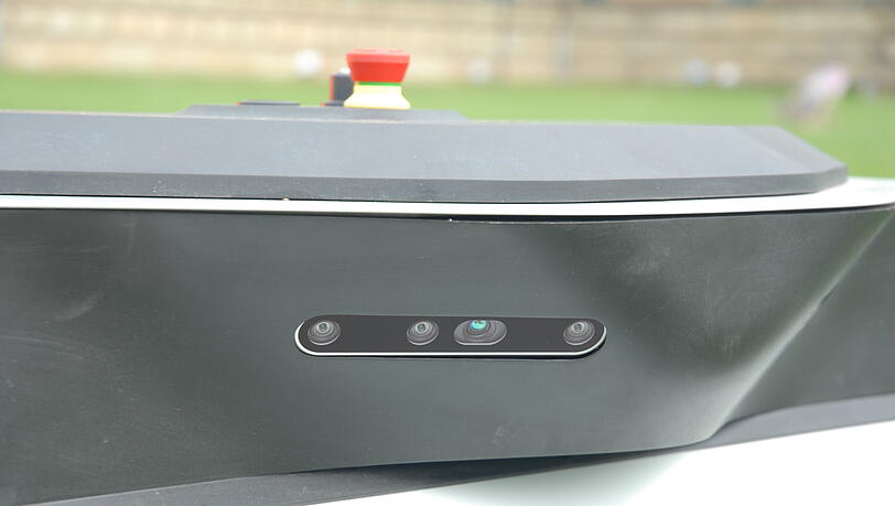 Kameras erkennen im Vorfeld KI-gestützt, was Müll ist und was nicht. Kameras erkennen im Vorfeld KI-gestützt, was Müll ist und was nicht.