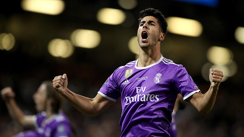 Marco Asensio wird in Spanien gefeiert.