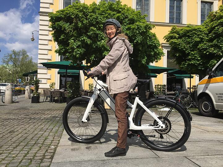 Radfahrerin aus Überzeugung: Bettina Messinger (SPD).