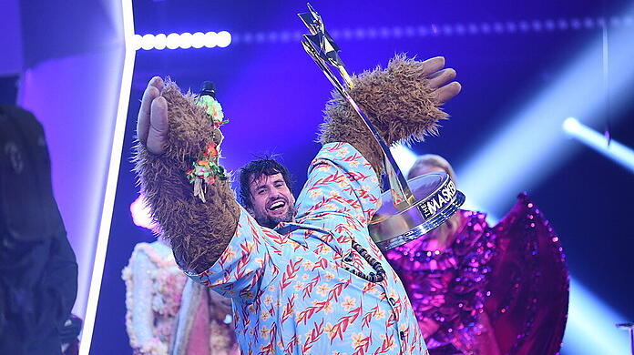 Tom Beck alias Faultier ist der Gewinner der zweiten Staffel von "The Masked Singer".