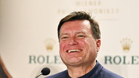 Christian Thielemann debütiert als Dirigent beim Neujahrskonzert der Wiener Philharmoniker.