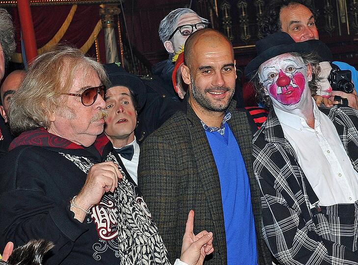 Im Zirkus "Roncalli": Pep in der Manege.