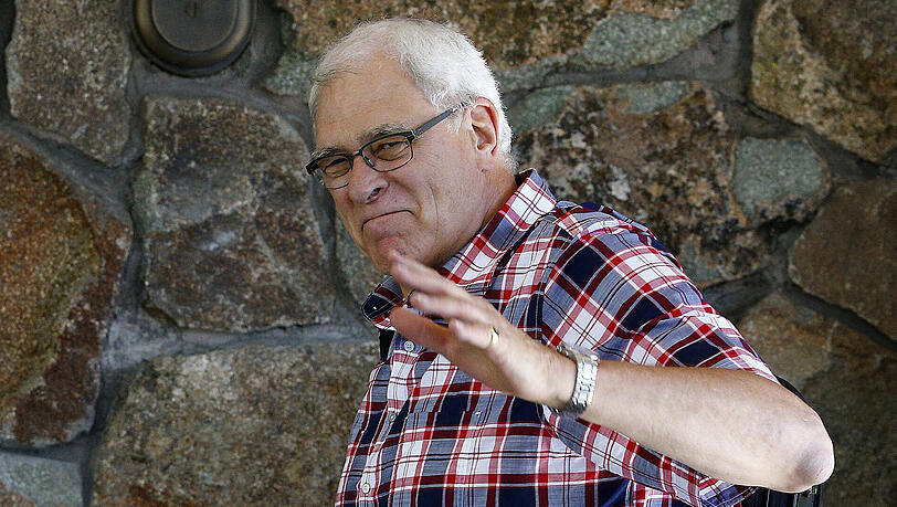Nimmt Abschied: Phil Jackson. Nimmt Abschied: Phil Jackson.