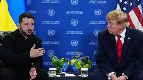 Der ukrainische Pr&auml;sident Selenskyj wirft der US-Regierung mangelnden Druck auf den Kreml vor. (Archivbild)