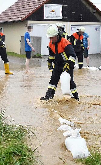 Immer konnten sie das Wasser jedoch nicht aufhalten.