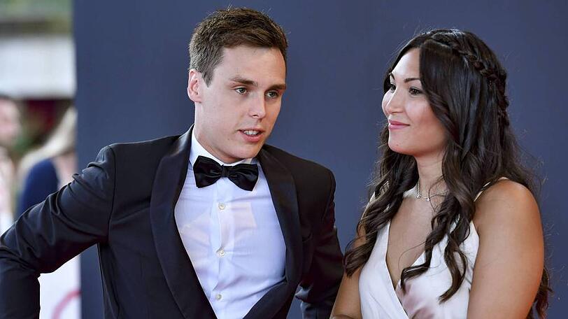 Prinzessin Stéphanies Sohn Louis Ducruet und seine künftige Ehefrau Marie.