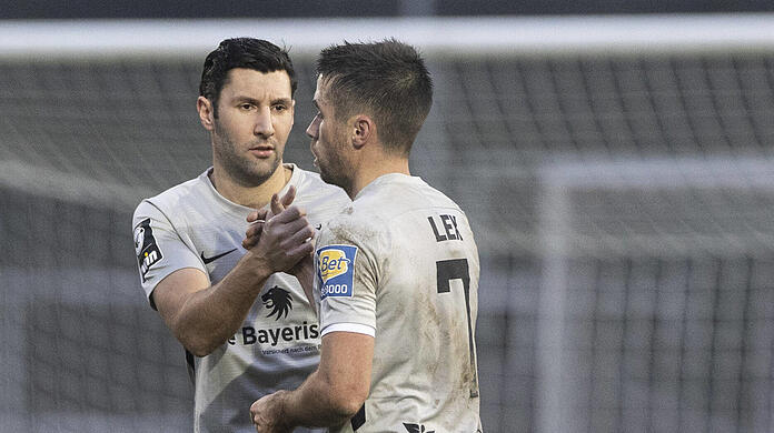 Fehlendes Duo: Kapitän Lex und Stellvertreter Salger.