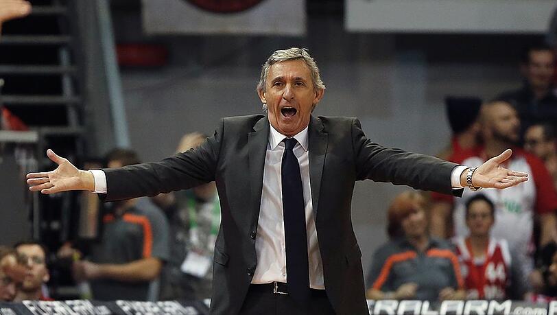 Svetislav Pesic sah einen peinlichen Auftritt seiner Bayern. Svetislav Pesic sah einen peinlichen Auftritt seiner Bayern.