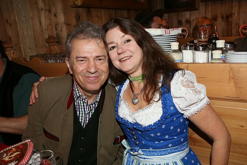 Günther Sigl mit Ehefrau Doris Furtmair